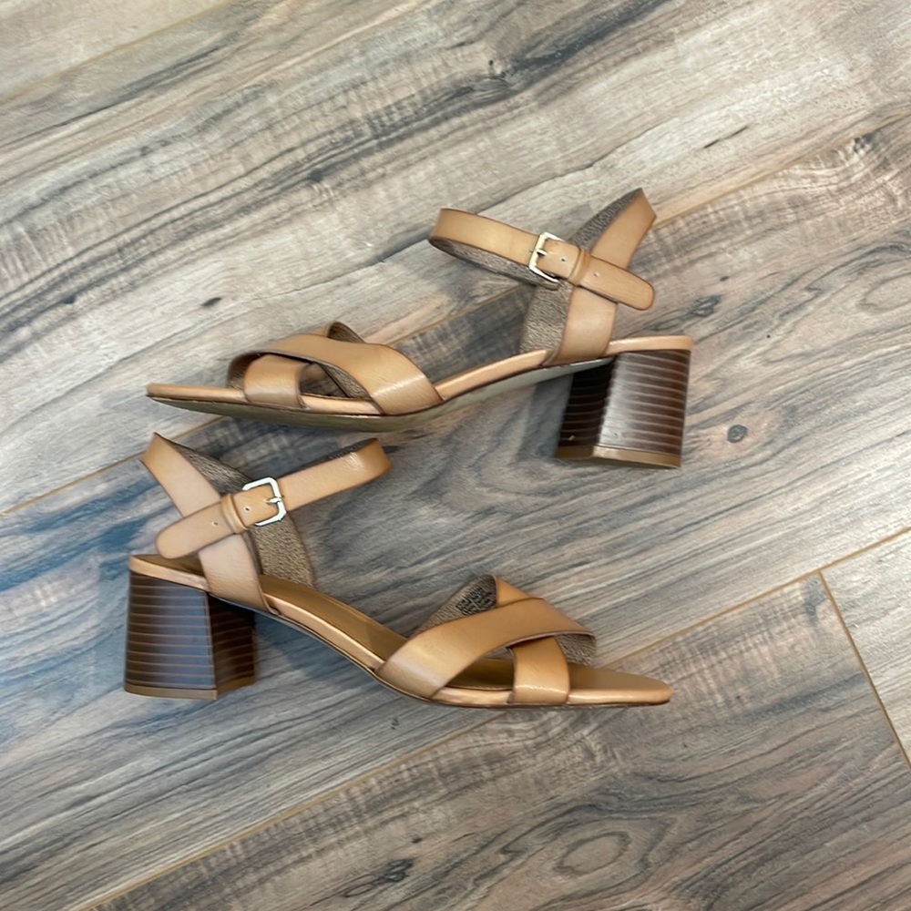 J.Crew Factory block heel sandal